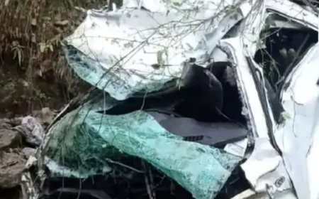 डल्हौजी हादसा: खाई में गिरी कार, 3 पर्यटकों की मौत