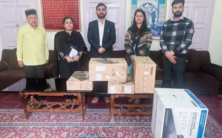 आईडीबीआई बैंक ने कांगड़ा मंदिर को दी खास सौगात