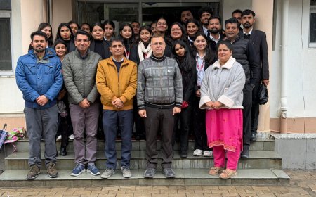 नादौन के छात्रों ने देखा ‘क्राइम की सच्चाई’! फॉरेंसिक लैब धर्मशाला में सीखी जांच की तकनीकें