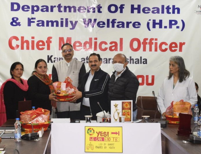टीबी मुक्त कांगड़ा की ओर बड़ा कदम, 287 पंचायतें टीबी मुक्त घोषित