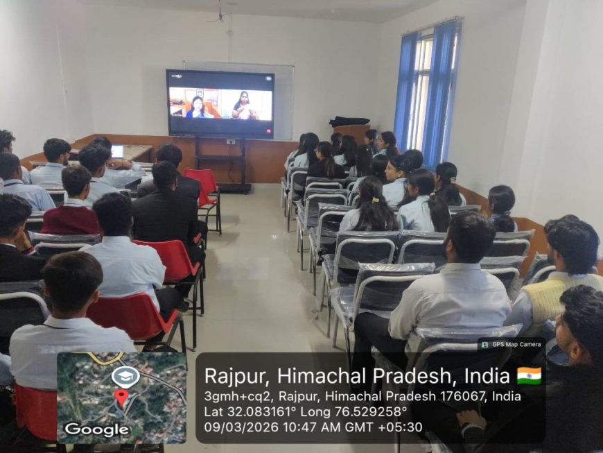 पोस्ट बजट वेबिनार में छात्रों ने सुना PM मोदी का संबोधन