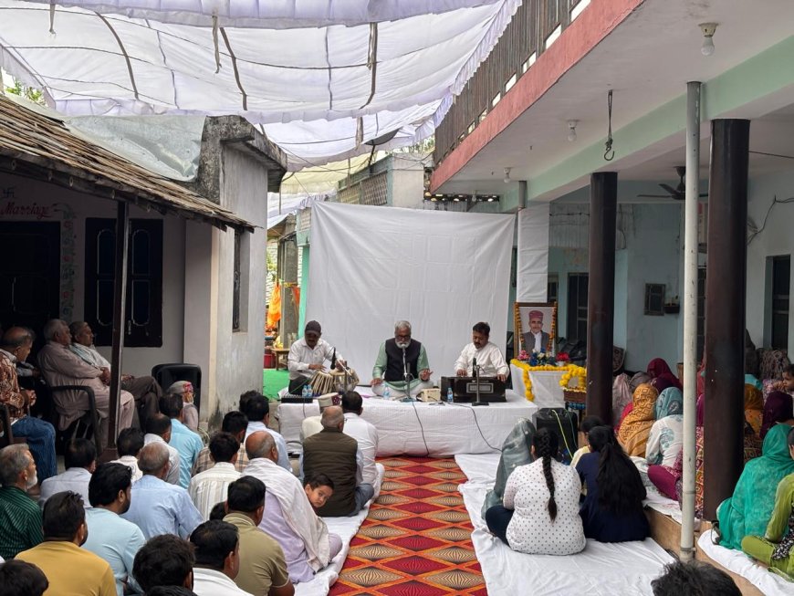 नादौन के सीता राम ने किया देहदान, परिवार ने दी श्रद्धांजलि