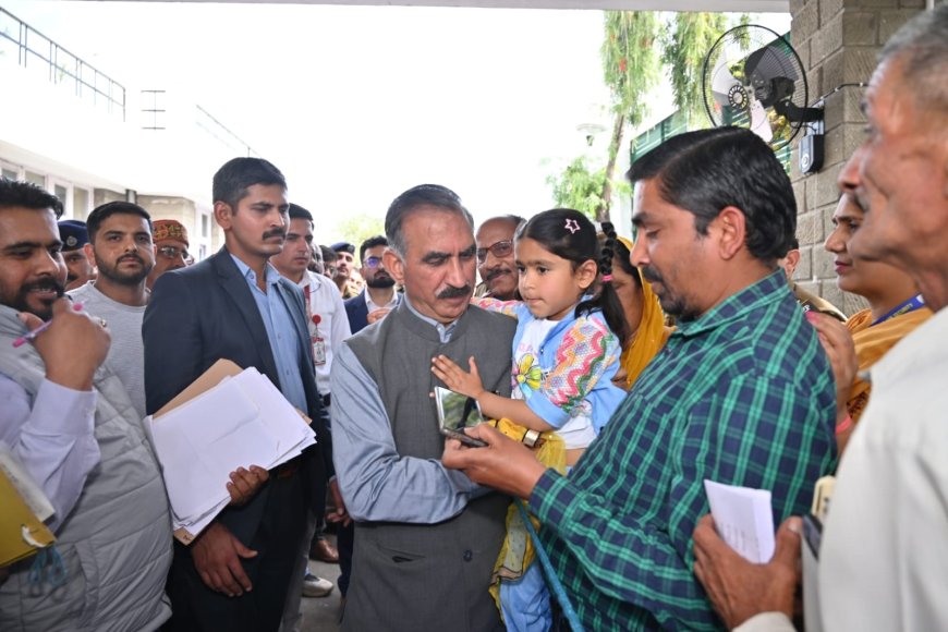 पंचायत चुनाव पर सीएम सुक्खू का तंज, भाजपा में 5 गुट