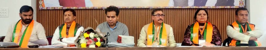 कांग्रेस षड्यंत्रकारी पार्टी, भाजपा करेगी हर साजिश का पर्दाफाश: श्रीकांत शर्मा