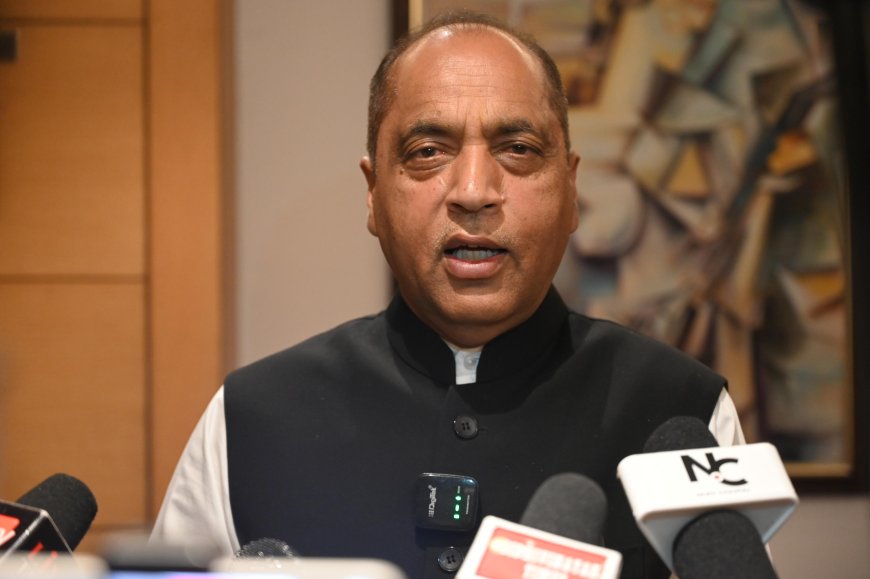 सुक्खू सरकार के बजट पर जयराम का हमला, 3 साल की घोषणाएं अधूरी