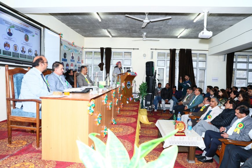 धर्मशाला में आपदा प्रबंधन पर अंतरराष्ट्रीय संगोष्ठी का आगाज