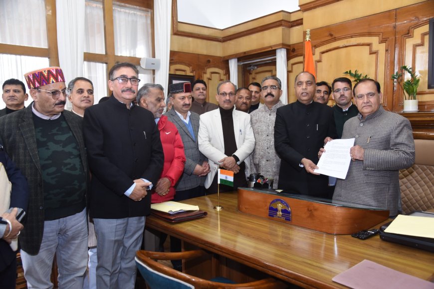 भाजपा विधायक दल ने CM सुक्खू के खिलाफ प्रिविलेज नोटिस दिया