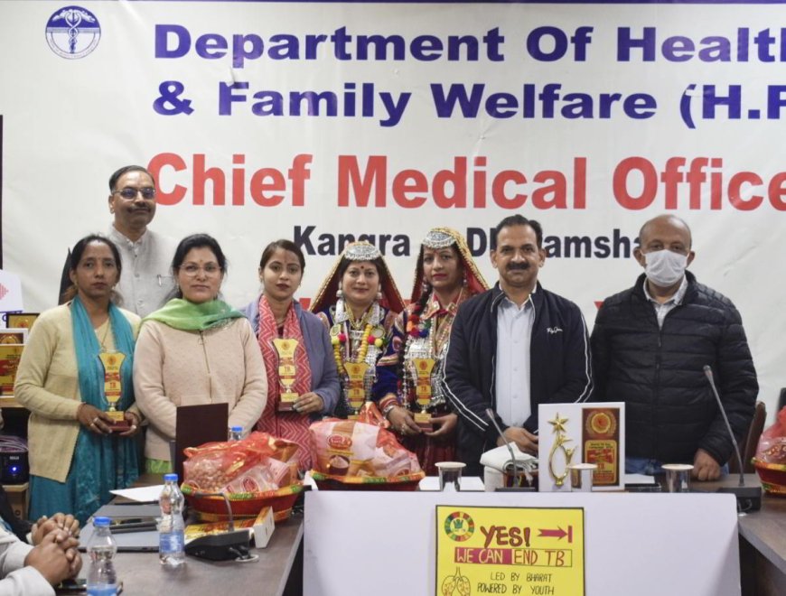 टीबी मुक्त कांगड़ा की ओर बड़ा कदम, 287 पंचायतें टीबी मुक्त घोषित