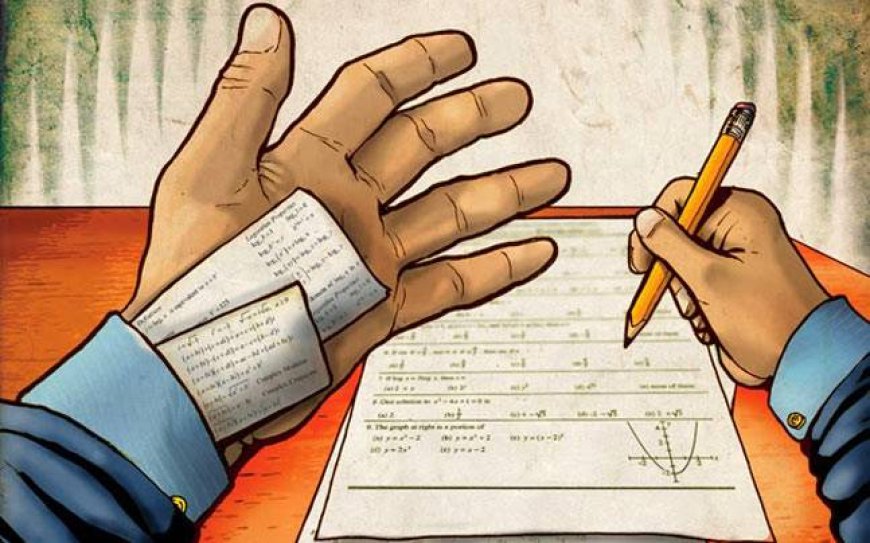 गणित पेपर में 11 छात्र नकल करते पकड़े, कार्रवाई