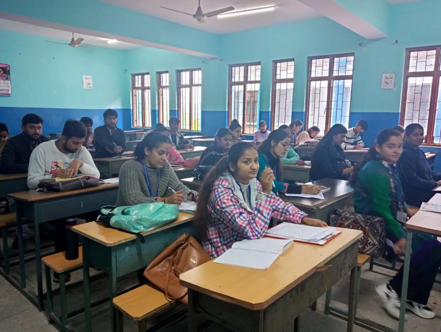 नादौन कॉलेज में सांख्यिकी जागरूकता बढ़ाने की पहल