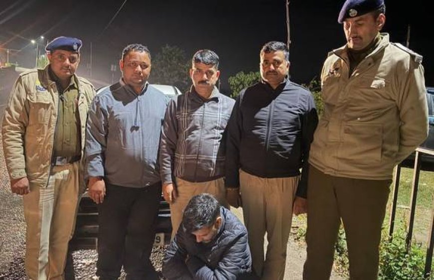 फोरलेन पर कार से हेरोइन बरामद, मंडी निवासी गिरफ्तार
