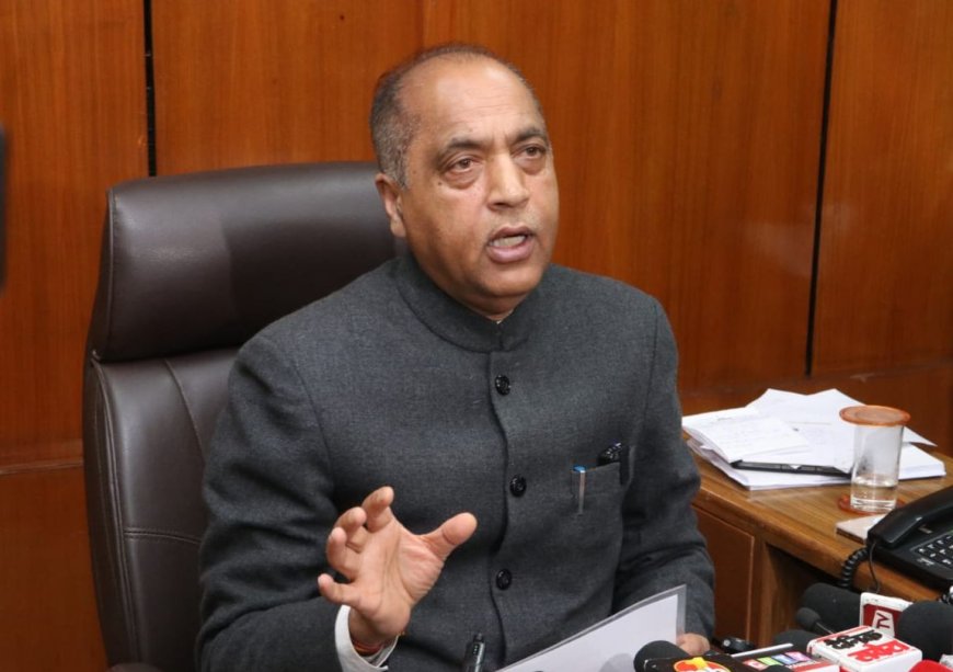 जयराम का सुक्खू बजट पर हमला, बोले- सबसे नीरस