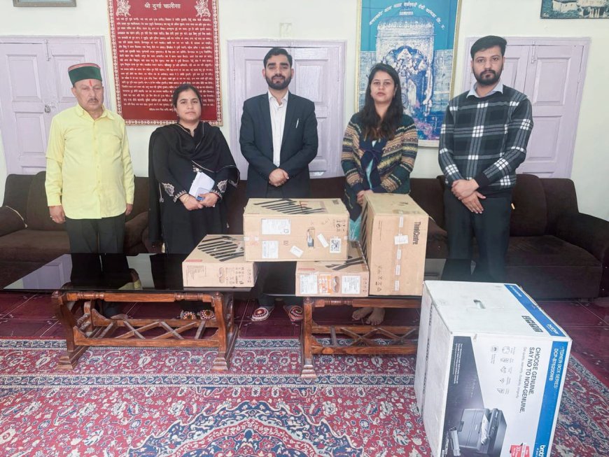 आईडीबीआई बैंक ने कांगड़ा मंदिर को दी खास सौगात