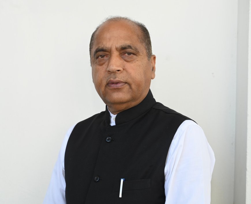 मुख्यमंत्री नादानी से बाज आएं और बॉर्डर एरिया में हालात खराब होने से रोकें : जयराम