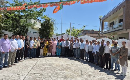 कांगड़ा में BJP स्थापना दिवस, काजल का बड़ा संदेश