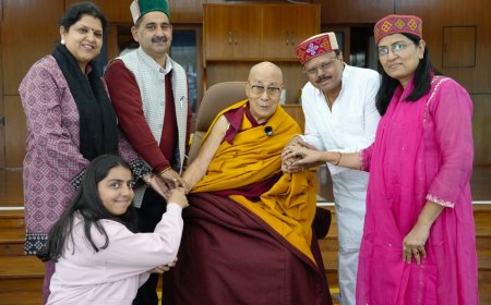 दलाई लामा से मिले पठानिया, कांगड़ा पर्यटन पर चर्चा