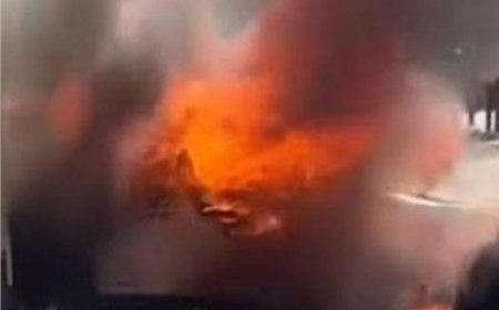 बद्दी में ट्रांसफार्मर से स्पार्किंग, 2 कारें जलीं