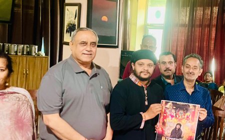 कांगड़ा में माता बगलामुखी भजन लॉन्च! एचआरटीसी उपाध्यक्ष ने दी बड़ी शुभकामनाएं 🙏🎶