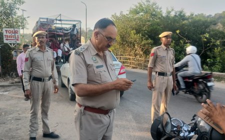 नादौन में ट्रैफिक नियम तोड़ने वालों पर सख्ती