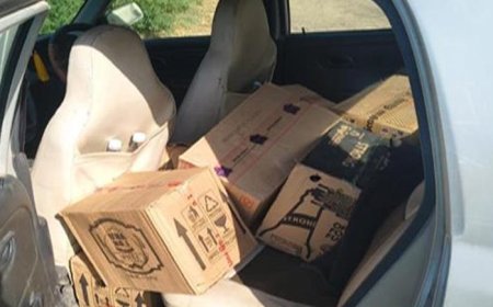 कांगड़ा : गाड़ी छोड़ फरार, अवैध शराब बरामद