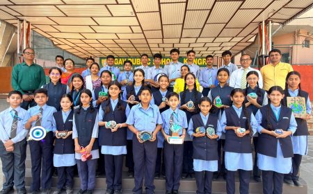 अर्थ डे पर जीएवी कांगड़ा में टैलेंट की धूम! हर प्रतियोगिता में छात्रों ने मचाया धमाल 🎨🌍