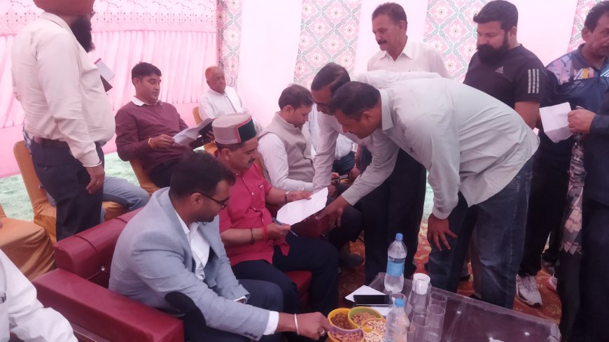 शाहपुर में 3.29 करोड़ का वॉटर ट्रीटमेंट प्लांट! केवल सिंह पठानिया बोले – हर घर तक पहुंचेगा शुद्ध पानी