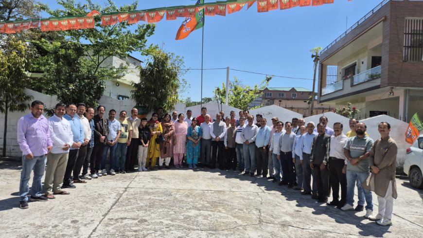 कांगड़ा में BJP स्थापना दिवस, काजल का बड़ा संदेश