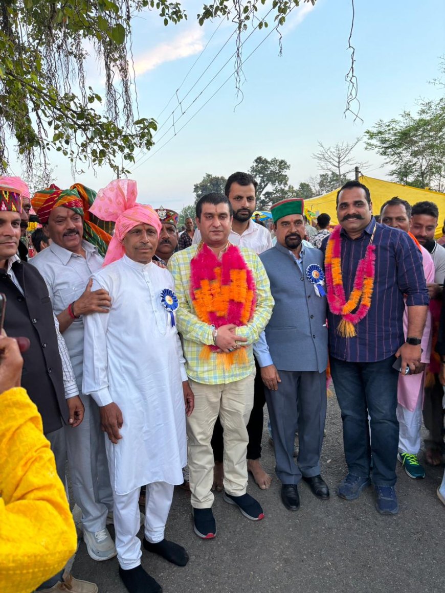 राजल में छीज मेला धारनाथ का भव्य आयोजन, युवाओं के उत्साह और संस्कृति की झलक ने जीता दिल