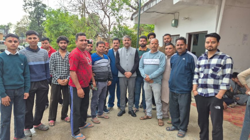 12 करोड़ की लागत से बना मटोर कॉलेज का नया भवन शुरू, ग्रामीणों ने विधायक पवन काजल का जताया आभार