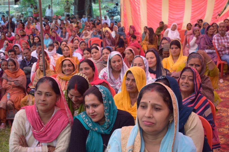 देहरा में कमलेश ठाकुर का बड़ा ऐलान, 87 लाख का प्रोजेक्ट