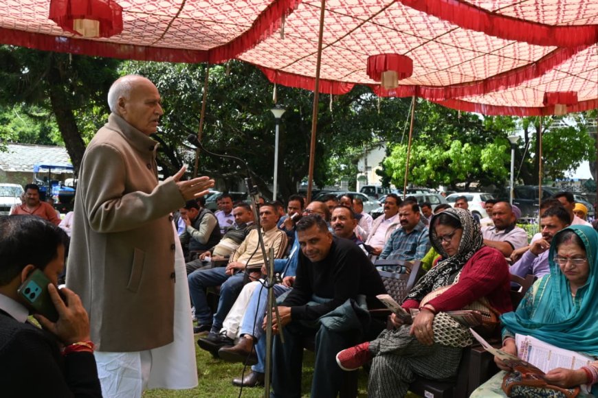 MSP से सशक्त हो रहे किसान, ज्वाली में मंत्री ने सुनी समस्याएं