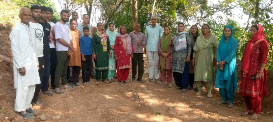 कुल्थी पंचायत में सड़क निर्माण को मिली मंजूरी, ग्रामीणों में खुशी
