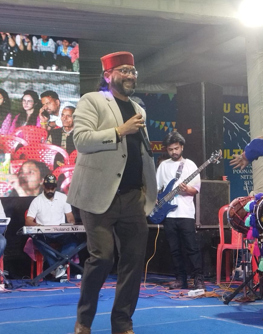 कालेश्वर बैसाखी मेले में सांस्कृतिक संध्या का धमाल, कलाकारों ने बांधा समां