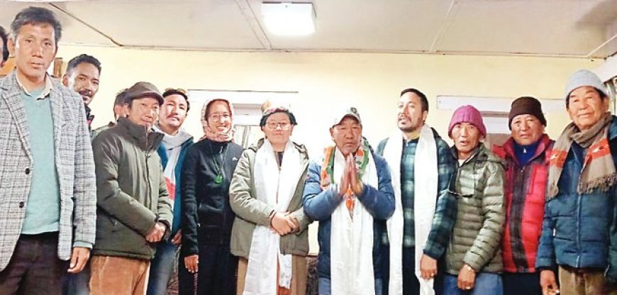 ताबो में अनुराधा राणा का भव्य स्वागत,  सुनी समस्याएं