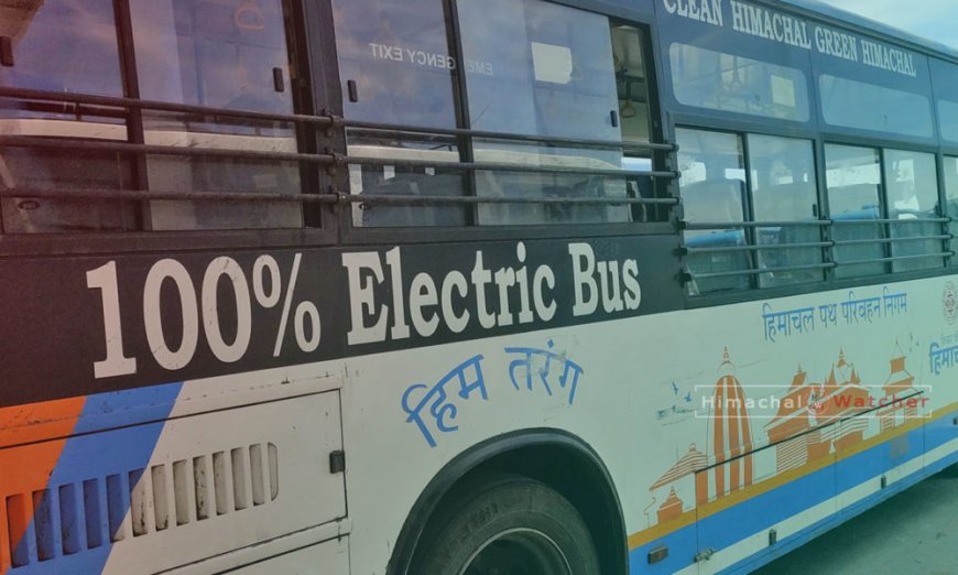 एचआरटीसी की ई-बसों का डिजाइन बदला, पहाड़ी सड़कों के लिए बढ़ाई ग्राउंड क्लीयरेंस