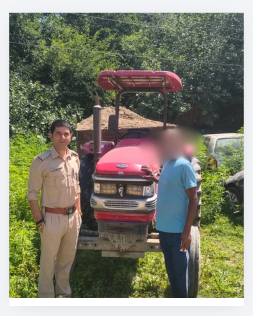 नूरपुर में अवैध खनन पर पुलिस का बड़ा एक्शन! 2 दिन में 8 वाहन जब्त, मचा हड़कंप