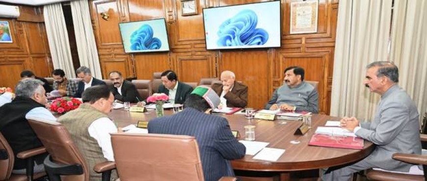 हिमाचल प्रदेश मंत्रिमंडल की बैठक में कई बड़े फैसले, प्राकृतिक खेती MSP बढ़ा, 1582 पदों को भरने की मंजूरी