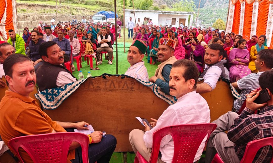 धारकण्डी में 62 करोड़ के सड़क-पुल, पठानिया का बड़ा ऐलान