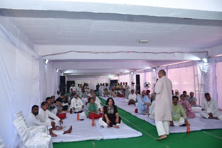 कांगड़ा में जिला अध्यक्ष प्रशिक्षण शिविर का दूसरा दिन