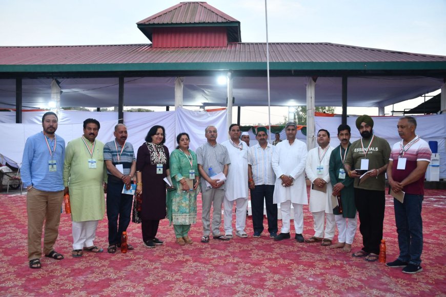 कांगड़ा में जिला अध्यक्ष प्रशिक्षण शिविर का दूसरा दिन