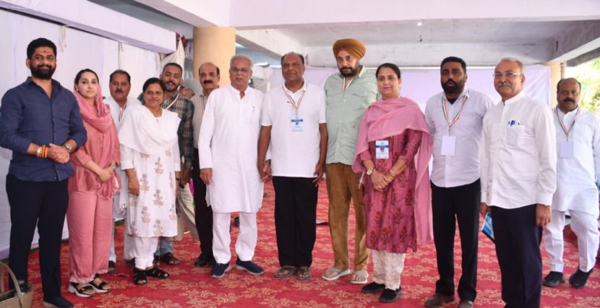 कांगड़ा में बघेल का संदेश: कार्यकर्ता बनें ताकत