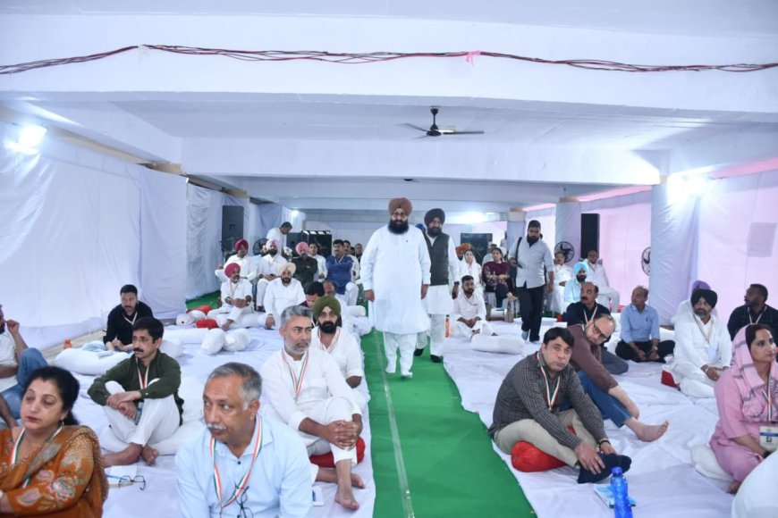 धरातल पर उतरने का बड़ा संदेश! कांगड़ा में प्रताप सिंह बाजवा का कार्यकर्ताओं को सीधा निर्देश