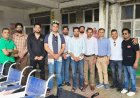 जनसेवा की मिसाल: राजीव गांधी आयुर्वेदिक अस्पताल को मिले व्हीलचेयर और स्ट्रेचर