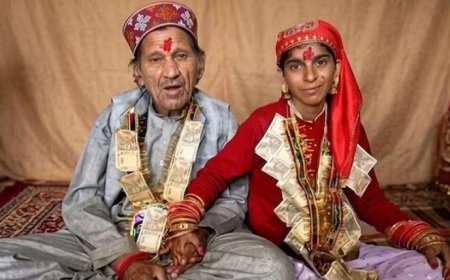हिमाचल में अलग मिसाल: बुजुर्ग और युवती की शादी ने सोशल मीडिया पर मचाई हलचल