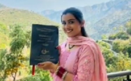 शिमला की बेटी वेदिका शर्मा ने 28 की उम्र में रचा इतिहास! हासिल की PhD की बड़ी उपलब्धि