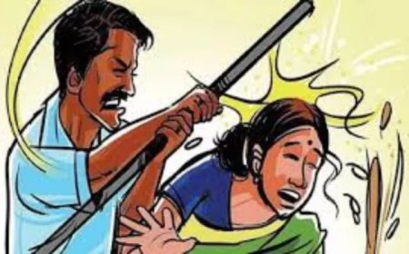 कलयुगी बेटे की हैवानियत, मां-बहन को पीटा