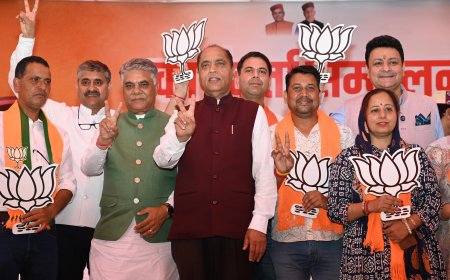 धर्मशाला का विकास जानबूझकर रोका गया: जयराम ठाकुर बोले—नगर निगम में भाजपा जीताओ, केंद्र से लाएंगे बड़ा बजट