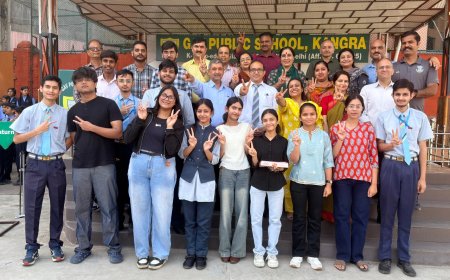 GAV Kangra Result: सत्यम, अनुराग और मनस्वी टॉपर