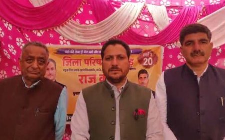 कांग्रेस से नाराज जनता, भाजपा को मिल रहा भारी समर्थन: जमवाल