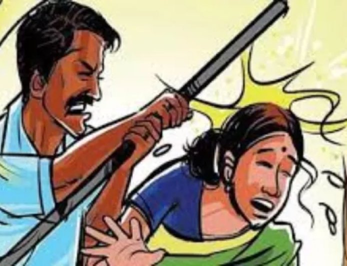 कलयुगी बेटे की हैवानियत, मां-बहन को पीटा